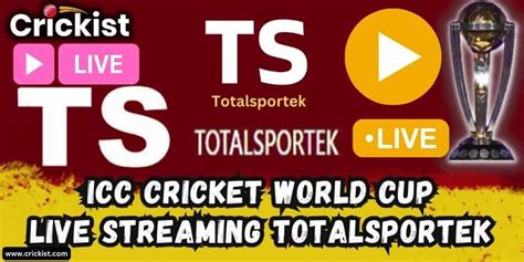 Watch ICC Cricket World Cup 2023 Live Streaming Totalsportek