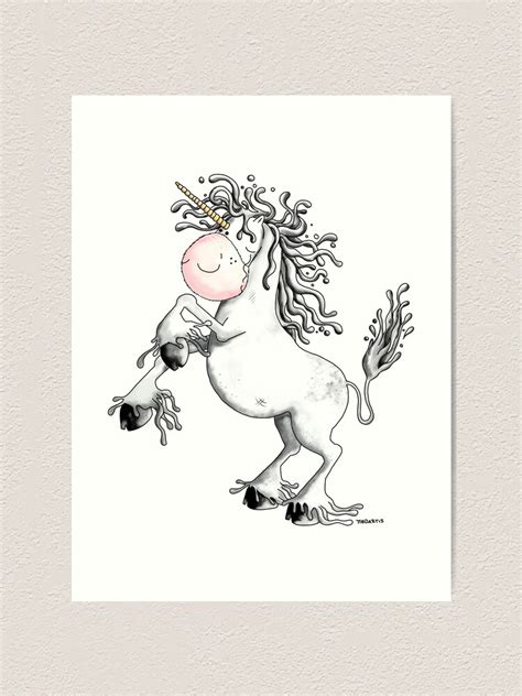 "Mystical Unicorn" Art Print by modartis | Redbubble