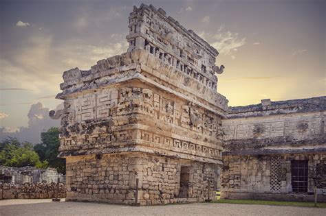 Maya Archaeological Ruins in the Yucatan