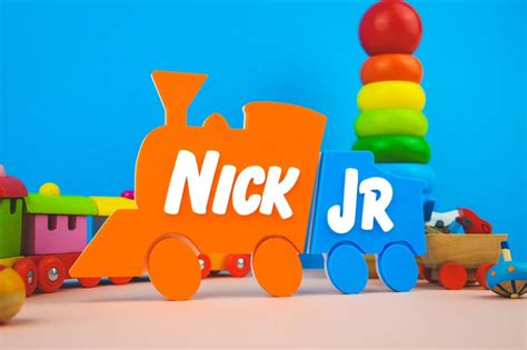 Nick Jr Train Logo 3D Printed Logo Kids Toy - Etsy Australia