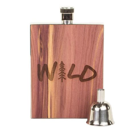 Wooden Flasks – Personalized/Engraved Hip Flask for Women & Men