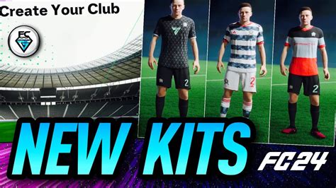 FC 24: NEW CREATE A CLUB KITS - YouTube