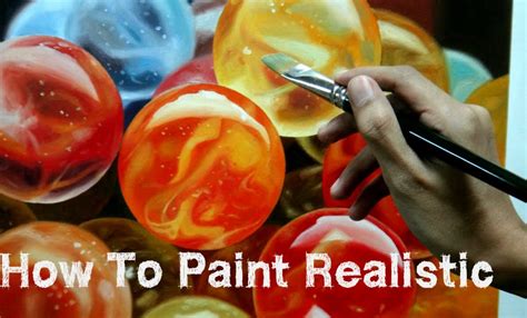 How To Paint Realistic Marbles Using Oil Painting, Time Laps - YouTube