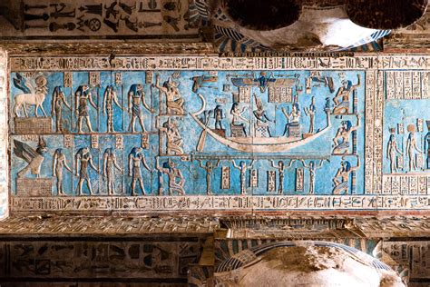 Dendera Temple 02 | Scene from the Astronomical Ceiling of t… | Flickr