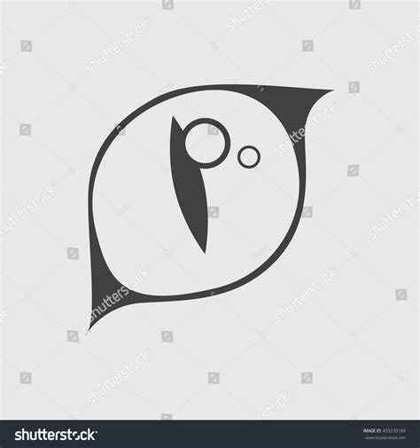 Silhouette Cat Eyes On White Background Stock Vector (Royalty Free) 433270189 | Shutterstock