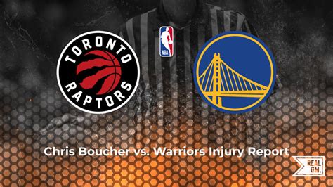 Will Chris Boucher play tonight vs. the Warriors? | RealGM