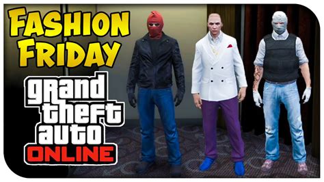 GTA 5 Online - FASHION FRIDAY! (Red Hood, Kingpin & Joshua Graham) [GTA V Cool Outfits] - YouTube