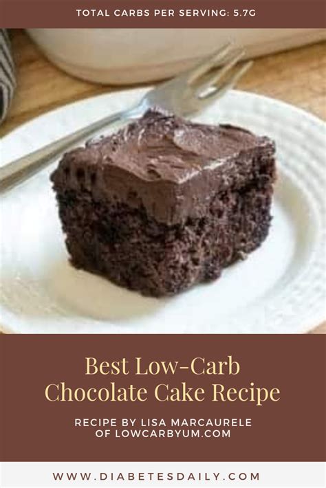 Best Low-Carb Chocolate Cake – Diabetes Daily