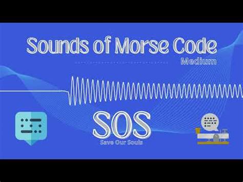 Morse Code Sound Generator, Play Online and Download Audio, Free Tool