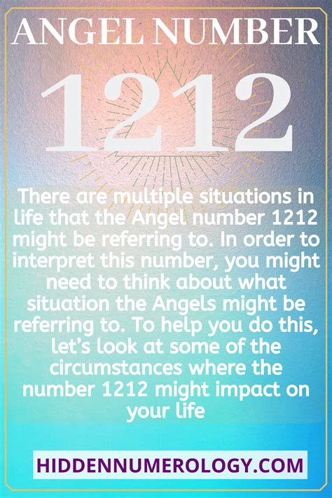 What is the meaning of angel number 1212 – Artofit