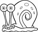 Spongebob And Gary Coloring Pages At GetDrawings  Free Download sketch template
