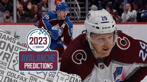 20 Avalanche predictions for 2023 - DNVR Sports