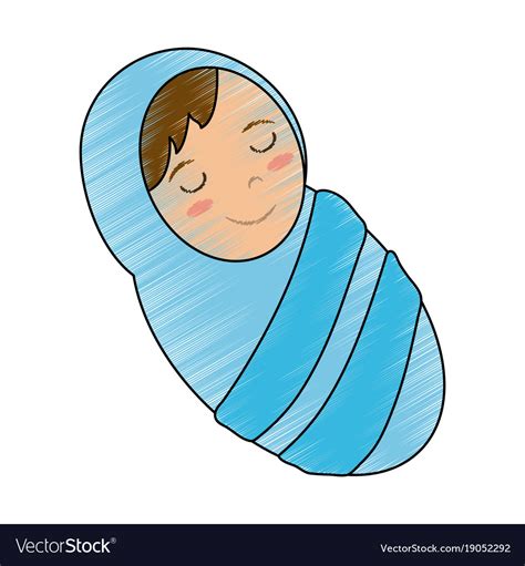 Baby jesus cartoon Royalty Free Vector Image - VectorStock