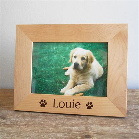 Personalized Dog Picture Frame: Personalized by LifetimeCreations