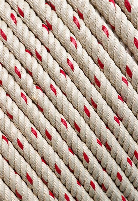 White rope stock image. Image of cord, strong, textured - 48798811