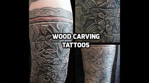 Wood Carving Tattoos HD - Good Tattoo Ideas - YouTube