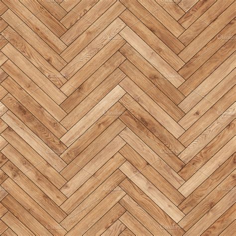 Seamless wood parquet texture (herringbone light brown) | Custom-Designed Textures ~ Creative Market