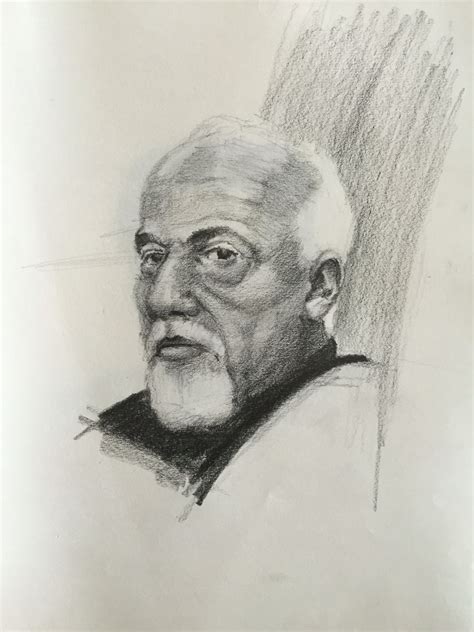 Paulo Coelho. Charcoal | Paulo coelho, Male sketch, Portrait