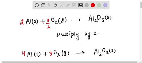SOLVED: Write the balanced reaction for the synthesis of Al2O3 from its elements?