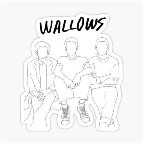 Wallows Band Stickers | Redbubble