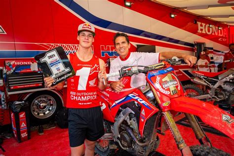 Jett Lawrence Secures AMA Pro Motocross 250MX... | Honda.Racing