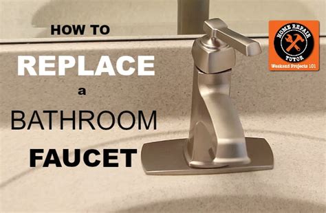 How to Replace a Bathroom Faucet - Home Repair Tutor