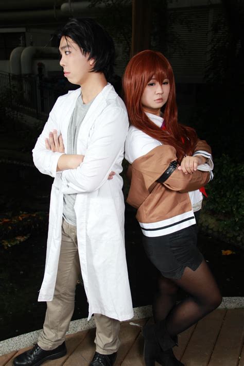 Makise Kurisu + Okabe Rintarou Cosplay 2 by RikoSaruwatari on DeviantArt