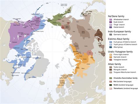 Carte linguistique du Canada / Linguistic map of Canada