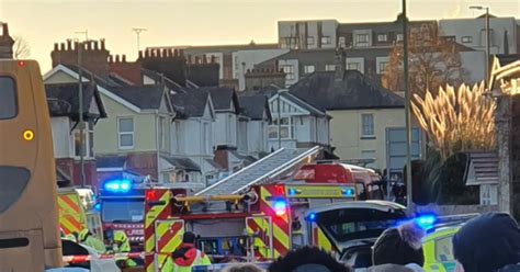 Paignton crash: Person airlifted to hospital after multi-vehicle ...