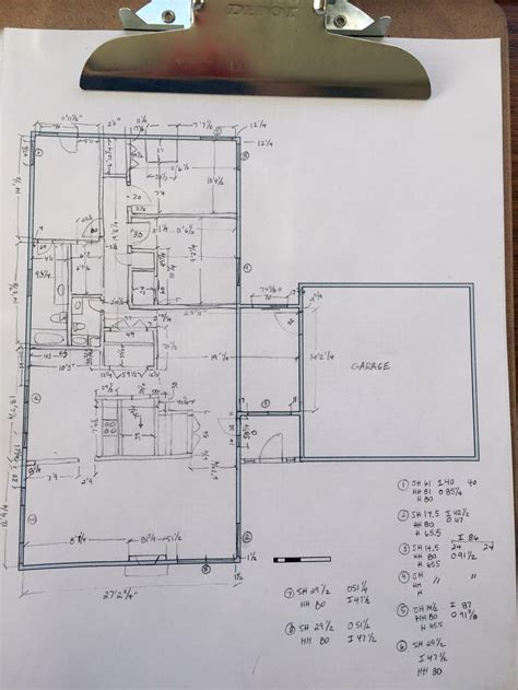 Learn how to draw a 2D floor plan in SketchUp from measurements taken ...