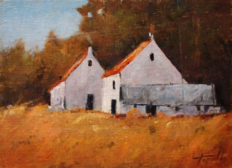 Old Farm – Oil Painting | Fine Arts Gallery - Original fine Art Oil ...