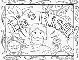He Is Risen Coloring Pages sketch template