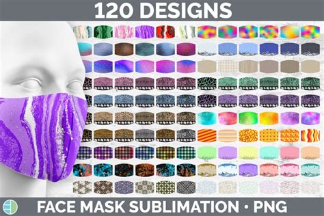 Mask Sublimation Bundle | Face Mask Designs