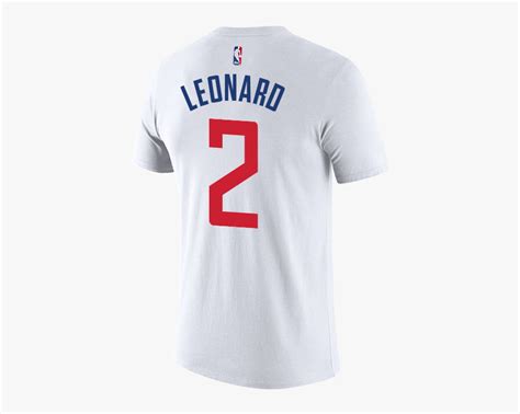 Kawhi Leonard Clippers Jersey, HD Png Download - kindpng