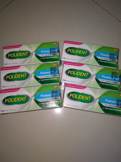 Polident Denture Adhesive Cream 8.5 g 2025 Expiry, Beauty & Personal Care, Oral Care on Carousell