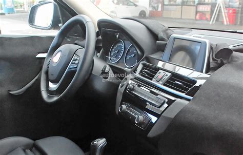 2016 BMW X1 Interior Revealed in Spy Photos - autoevolution