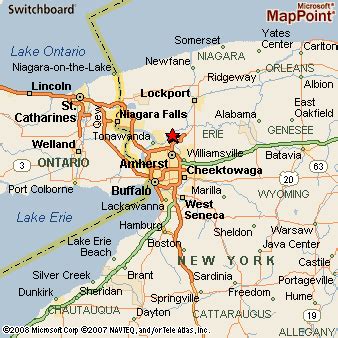 West Amherst, New York Area Map & More