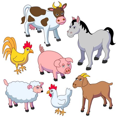 farm animals Diagram | Quizlet