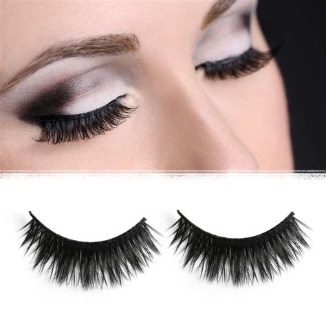 5 Pairs Handmade Makeup False Eyelashes Soft Natural Thick Fake Eye ...