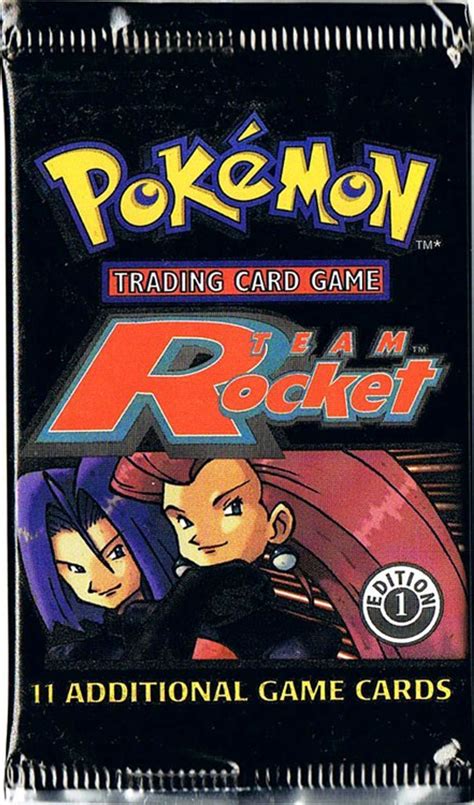 Pokemon Team Rocket 1st Edition Booster Pack Wizards of the Coast - ToyWiz