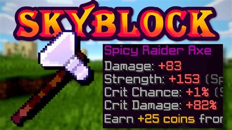 Hypixel Skyblock Getting the Raider Axe - YouTube