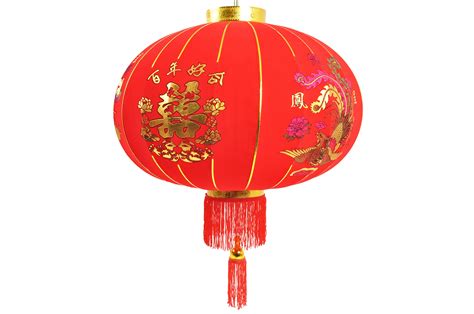 Chinese Lantern Ø65cm - Dragon & Phoenix - DragonSports.eu