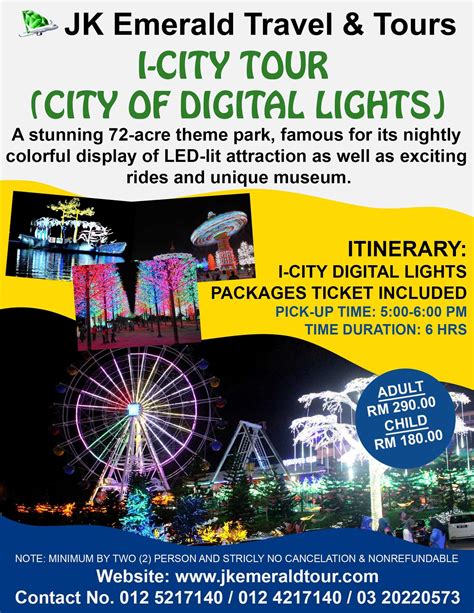 i-City Malaysia is a family park which offers several attractions like ...