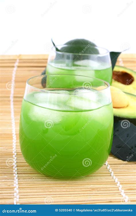 Avocado Juice Stock Photo - Image: 5205540