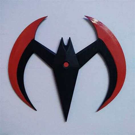 Batarang Batman Beyond 3D Model Ready to Print STL