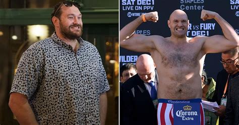 Tyson Fury doesn't recognise himself after unbelievable 130lb body ...