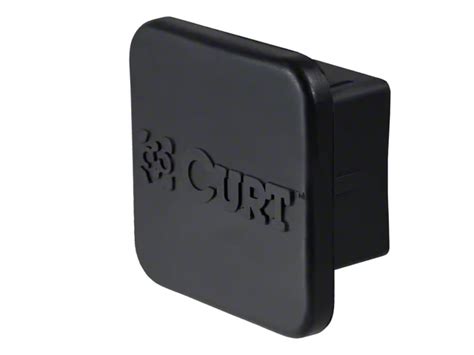 F-150 2-Inch Receiver Hitch Cover; Black Rubber (Universal; Some Adaptation May Be Required ...