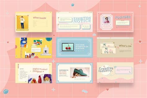 Catton Cute Pastel Powerpoint | Powerpoint design templates, Powerpoint presentation design ...