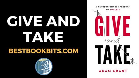 Give and Take | Adam Grant | Book Summary - YouTube