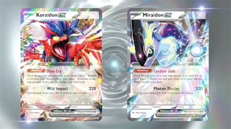 Ex Pokémon cards return to the TCG in Scarlet and Violet set